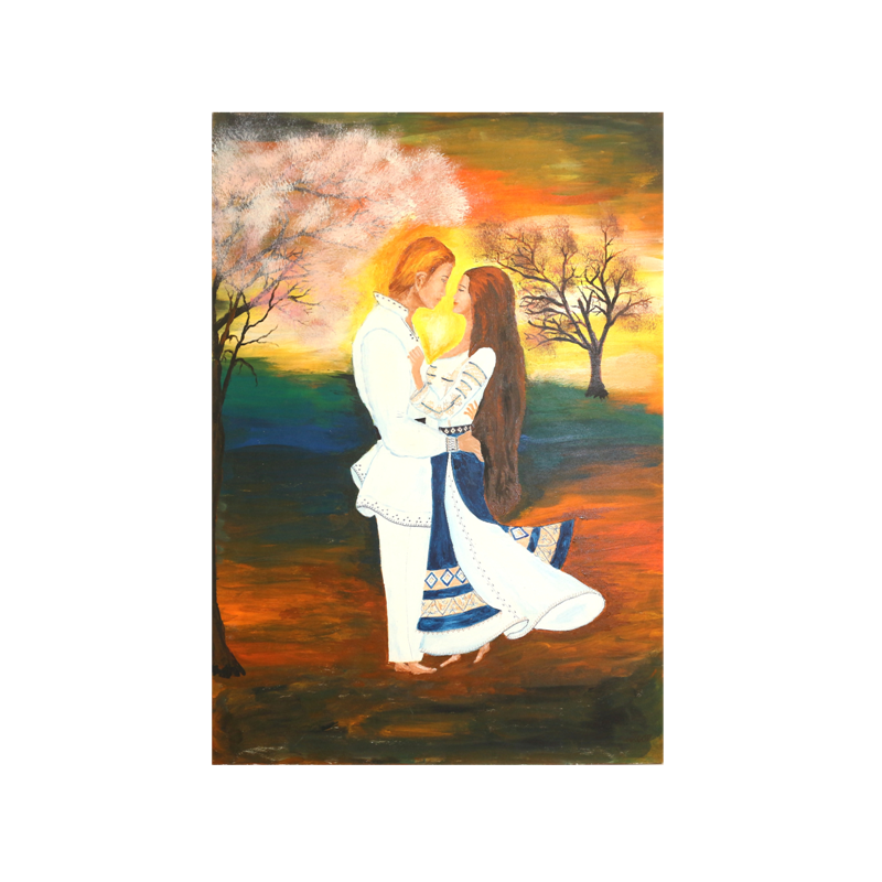 Tablou, Canvas, Florin si Maria, 49.5×70 cm