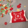 Set 10 buc. Cutie, Martisor cu broderie din carton,13 x 9 cm