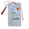 Set 25 buc, Tag, eticheta ornamentala Smile, 5x9 cm