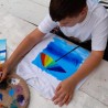 Atelier de pictura pe tricou de bumbac la Roaba de Cultura