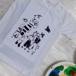 Atelier de pictura pe tricou de bumbac la Roaba de Cultura