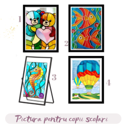 Atelier in vitraliu pe sticla