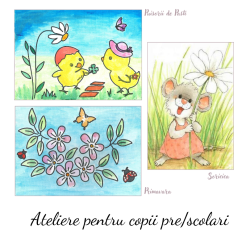 Atelier in acrilic pe panza...