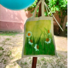 Parcul Romniceanu-Eveniment de 1 Iunie, pictura pe sacosa de in bio